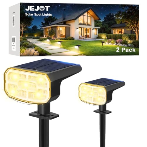 Solar Spot Lights Outdoor Waterproof (2 Count)