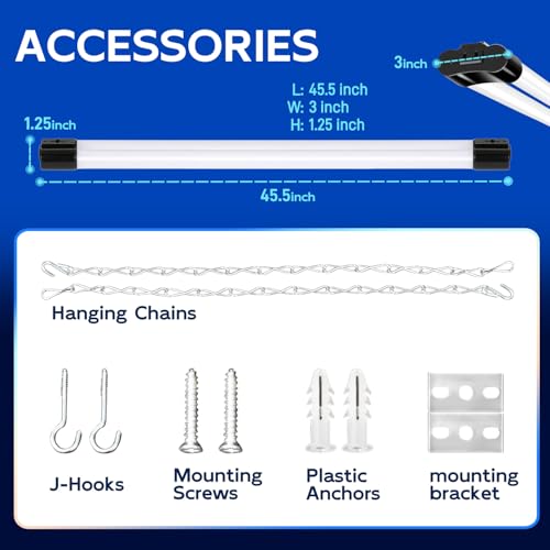 4FT LED Shop Light (4 Count)