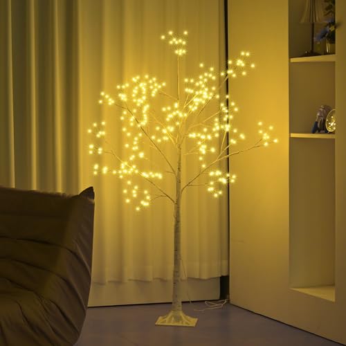 288 LED Birch Tree Light Remote Control