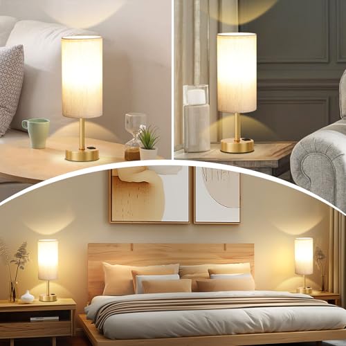 Touch Bedside Lamps for Nightstand