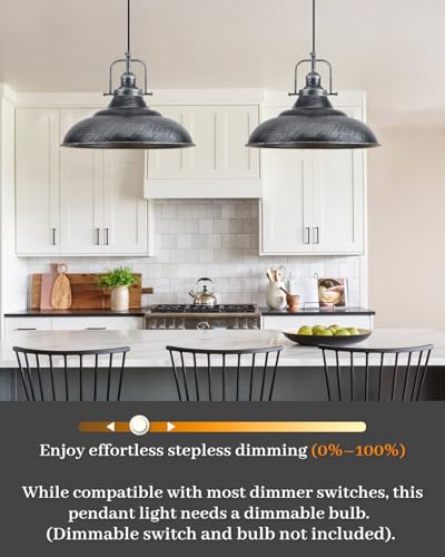 16 Inch Large Pendant Lights Kitchen Island