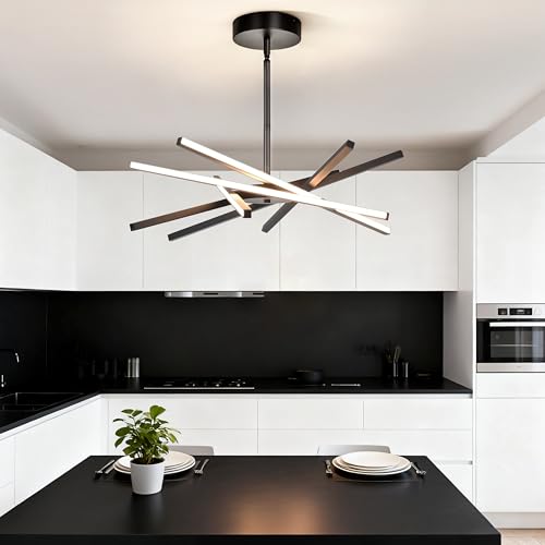 Modern Black LED 6