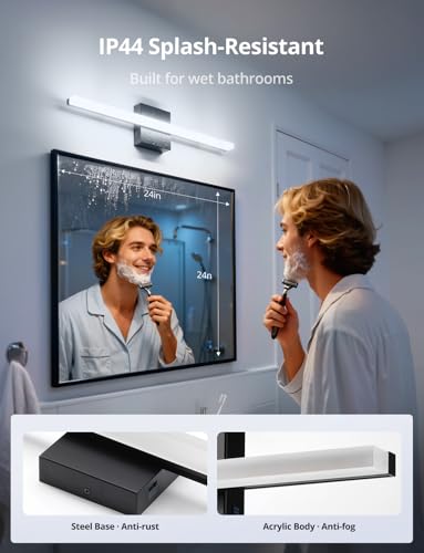 Vanity Light for Bathroom Over Mirror (2 Count)