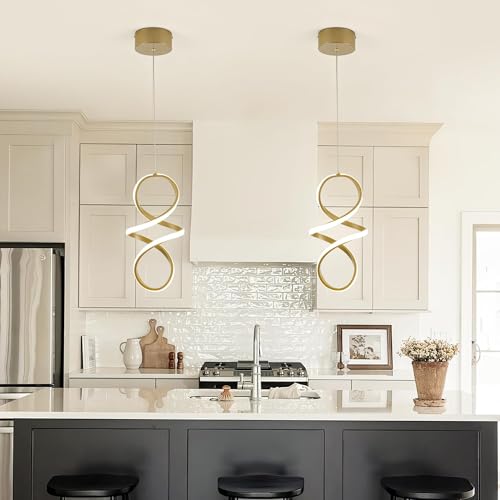 Spiral Kitchen Pendant Lighting