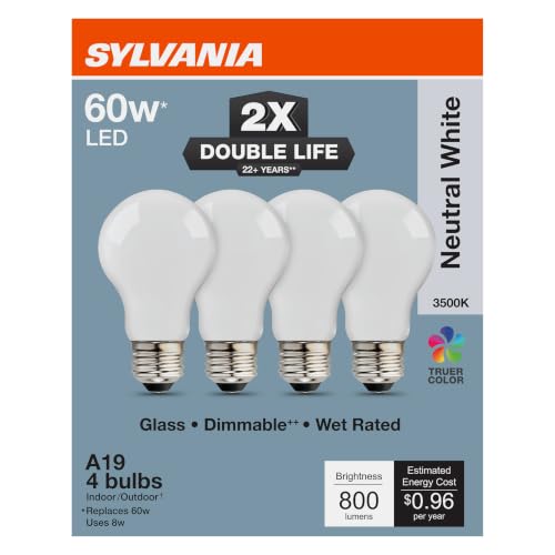 Sylvania Double Life LED Light Bulb (4 Count)