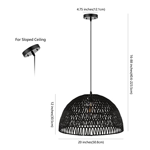 Campana 1 Light Pendant Dome Ceiling Lamp