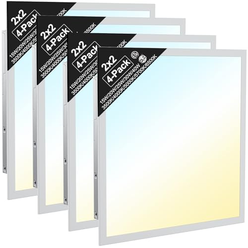 2x2 LED Flat Panel Light (4 Count)