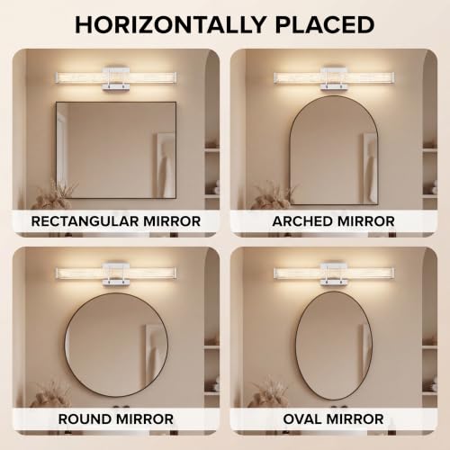 24" Modern LED Bathroom Light Fixtures (24 Count)