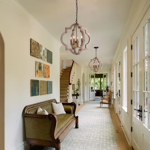 4 Light Farmhouse Chandelier (4 Count)