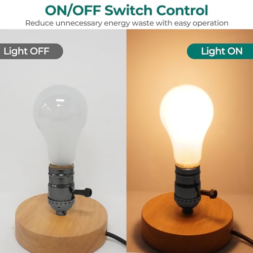 UL Listed Lamp Socket Replacement wtih ON