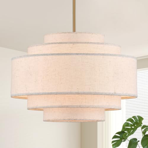 19.7" Modern Drum Chandelier