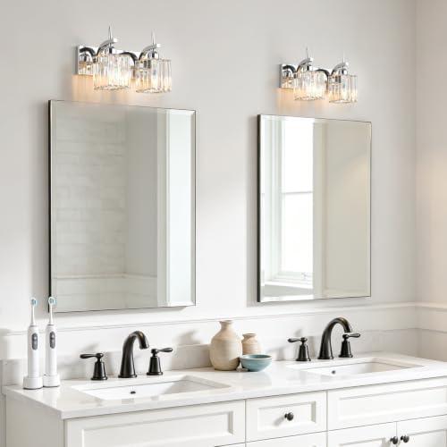 Chrome Vanity Light (Chrome / 2-Light)