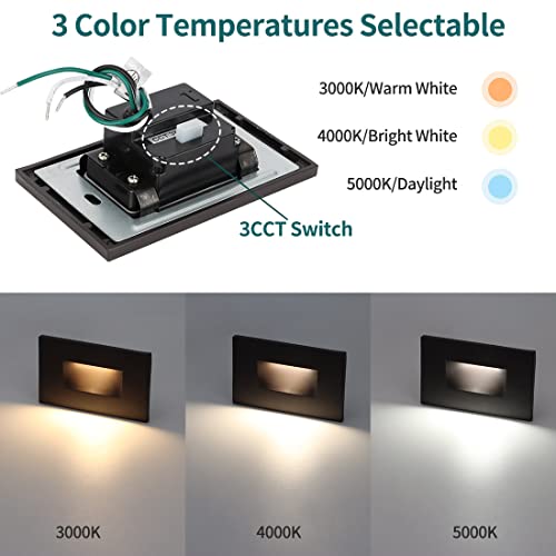 120V Dimmable LED Step Lights (12 Count)
