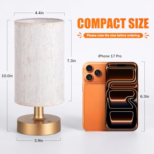 Cordless Table Lamp Rechargeable Small