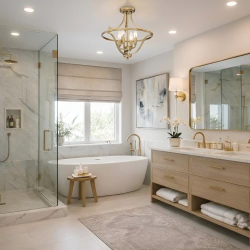 Harvel Semi Flush Mount Ceiling Light Fixture