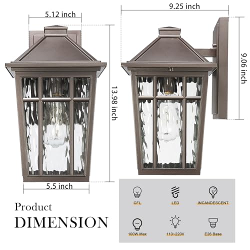 Large Outdoor Sconce Lights Wall Light Fixtures