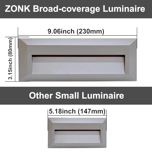 LED Outdoor Indoor Stair Lights (3 Count)