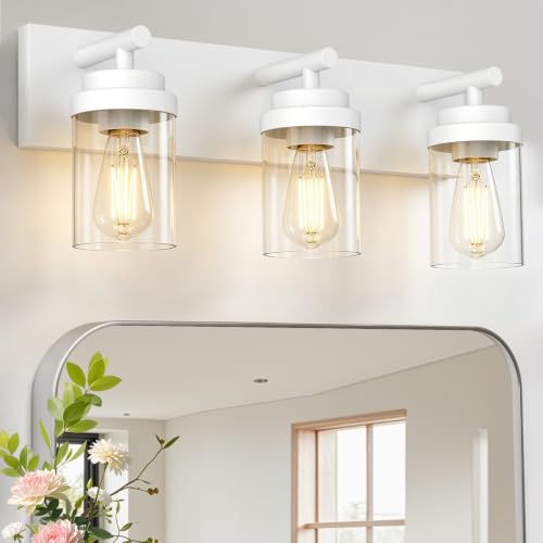 Bathroom Light Fixture White