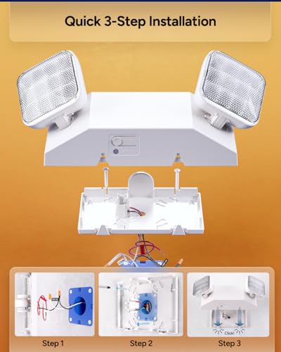 Sunco 2 Pack LED Emergency Lights for Outages (2 Count)