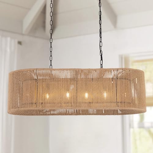 Boho Chandelier Light Fixture 42 Inch