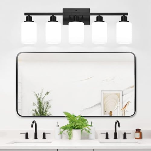 5 Light Bathroom Light Fixtures
