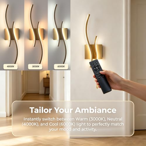 Battery Operated USB Rechargeable Wall Sconce