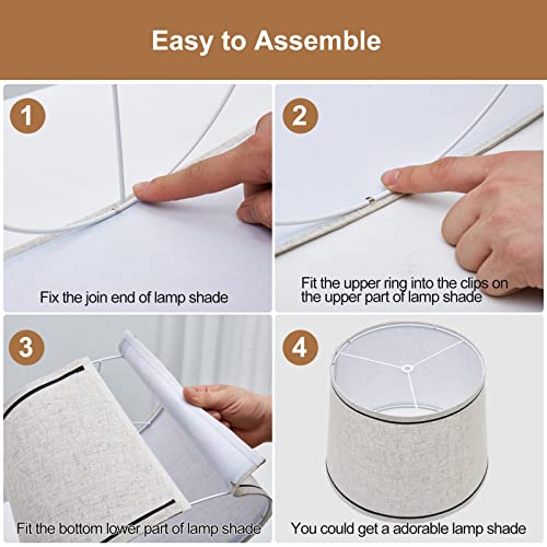 Drum Lampshades Set of 2 (2 Count)