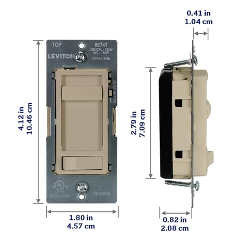 SureSlide LED Advanced Dimmer Switch for 150W Dimmable LED