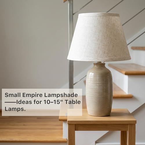 Beige Empire Lamp Shades Set of 2 (2 Count)