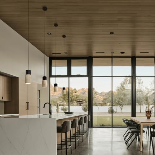 Stone Pendant Lights for Kitchen Island