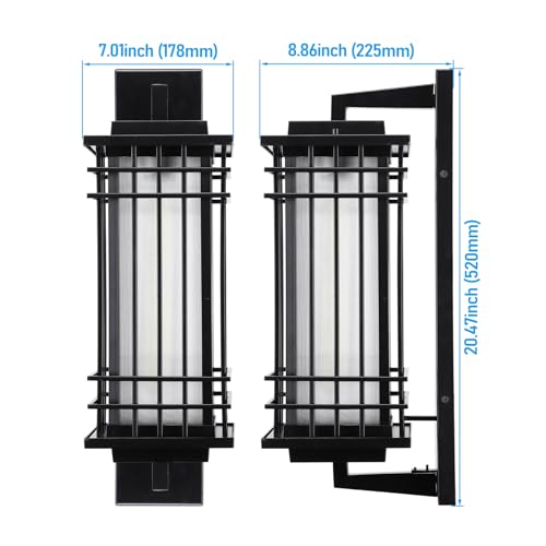 20 Inch Large Outdoor Wall Lights