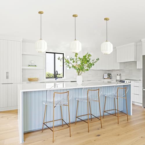 Vintage Milk Glass Pendant Lights Kitchen