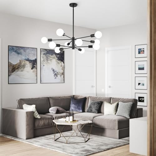 Modern Chandelier Ceiling Light Fixture Sputnik Chandelier 10