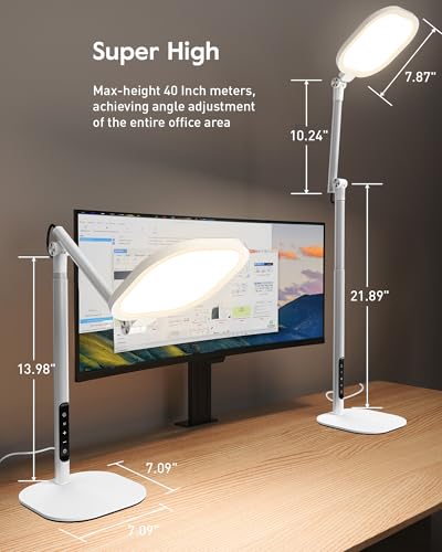 Tall LED Desk Lamps with Base