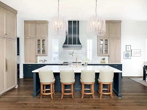 Modern Farmhouse Chandelier for Dining Room 18"