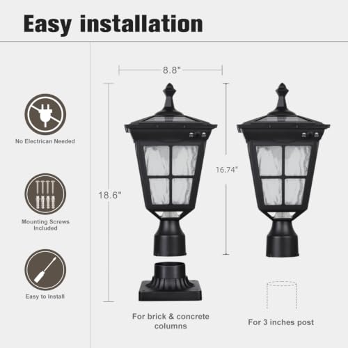 Solar Lamp Post Light