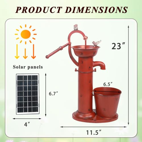 Multifunctional Solar Water Fountain