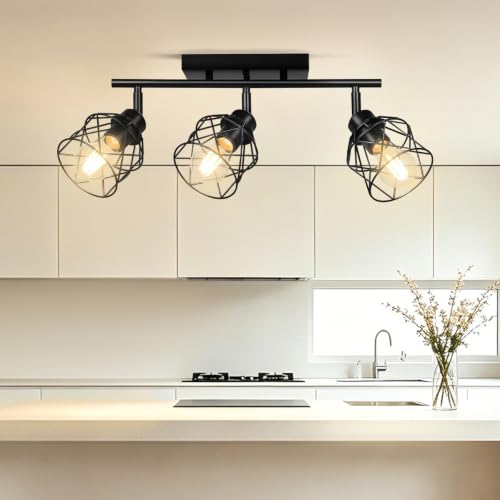 3 Lights Semi Flush Mount Ceiling Light (3-Light)