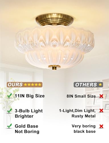 Semi Flush Mount Ceiling Light