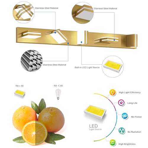 LED Modern Bathroom Vanity Light Fixtures