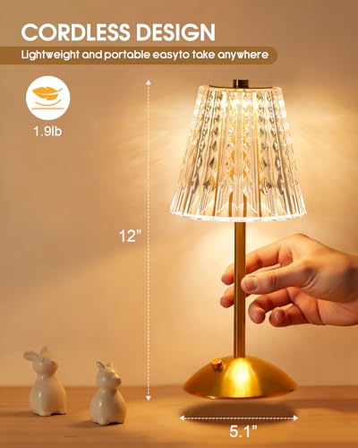 Cordless Touch Table Lamp