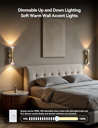 Gold Wall Sconces Mid Century Modern Movie Theater Lights for Wall