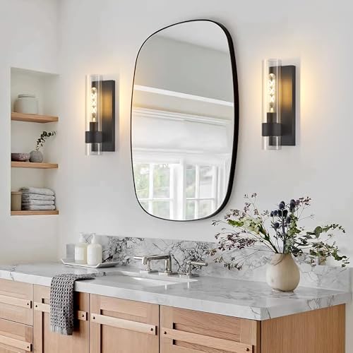 Black Wall Sconces Set of 2 (2 Count)
