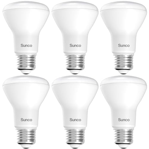 Sunco BR20 LED Bulb Flood Light (6 Count)