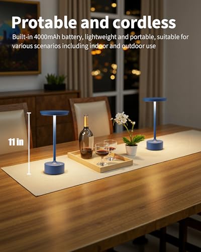 Rechargeable Table Lamps Set of 2 (2 Count)