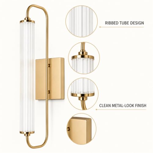 Gold Wall Sconce