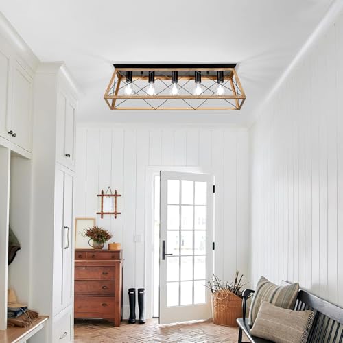31.5" Flush Mount Ceiling Light Fixture