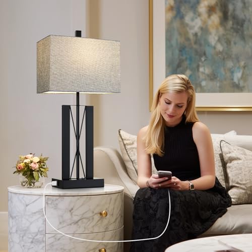 25" Table Lamps Set of 2 (2 Count)