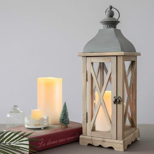 6" x 4" Large Waterproof Outdoor Flameless Candles with Remote Control and Timer (4 Count)