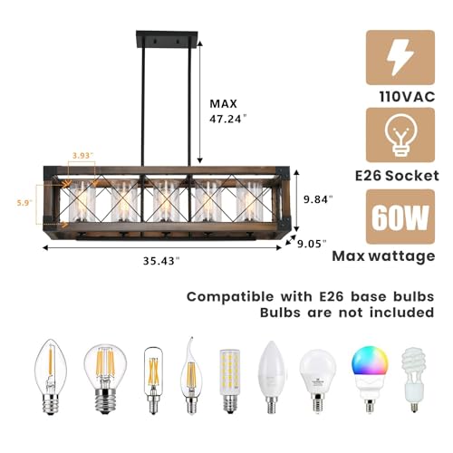 Farmhouse Kitchen Island Lighting